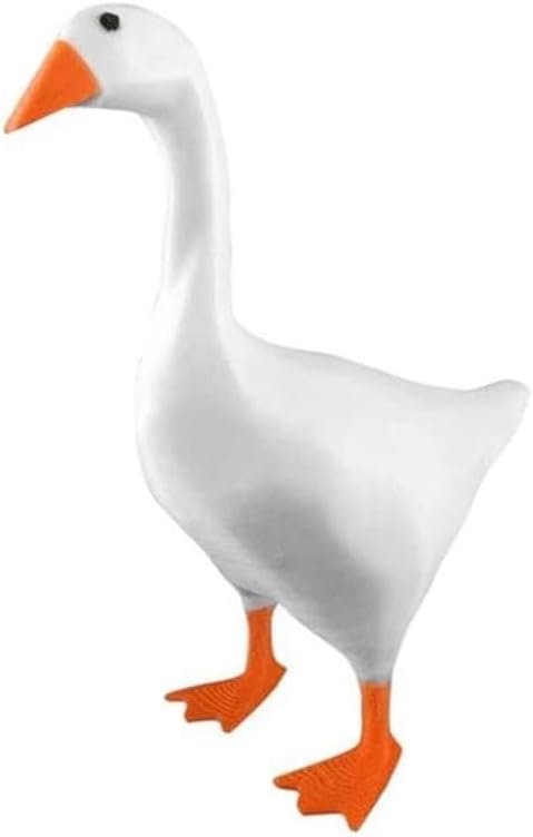 Elqater Magnetic Goose Key Holder Cute Home Decor Kawaii Room Office Table Desk Decor Aesthetic Funny Sculpture Bedroom Decor A Easy to Use