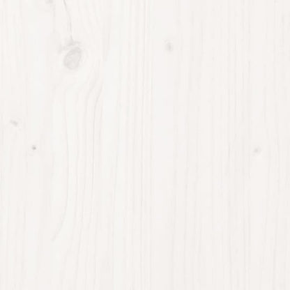 'vidaXL Solid Pinewood Round Table Top - White, Perfect for Dining Room, Kitchen Table; Durable & Easy to Clean (60x2.5 cm)