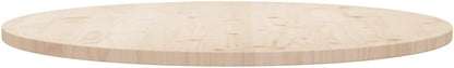 Solid Pine Wood Round Tabletop Ø90 x 2.5cm - Durable Dining, Center & Patio Table Board - Perfect for Robust Furniture, Rustic Decor, and Everyday Use.