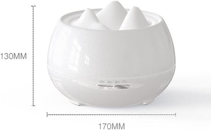 Aromatherapy Essential Oil Diffuser Remote Control Electric Air Humidifier Home Electric Cool Mist Maker Fogger(D)