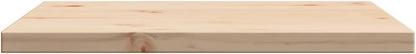 Homgoday Solid Pine Wood Square Tabletop 50 x 50 x 2,5 cm – Coffee Table Top, Dining Table Surface, Living Room Decor, Durable and Stylish Furniture Piece