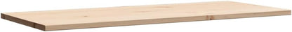 Rettangolare Pine Wood Dining Table Top Replacement, 90 x 40 x 1,7 cm, Brown Coffee Table for Restaurant & Home, Versatile Auxiliary Tavolo, Solid Wood Surface