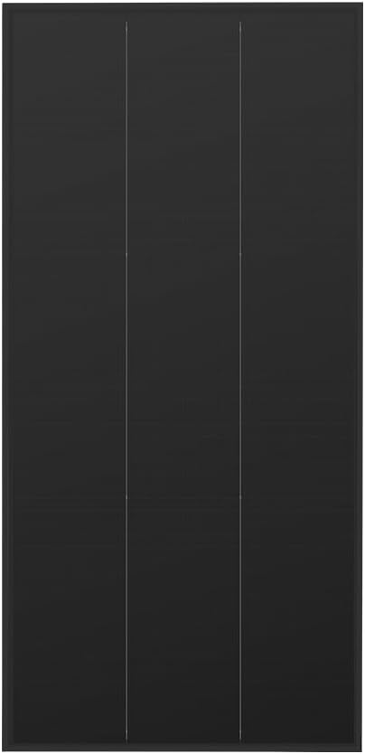 ATEM POWER 130W Shingled Bifacial Solar Panel Kit Mono Fixed, High Efficiency Solar Power Charger for 12V Off-Grid Boat RV Caravan Camping Off-Grid