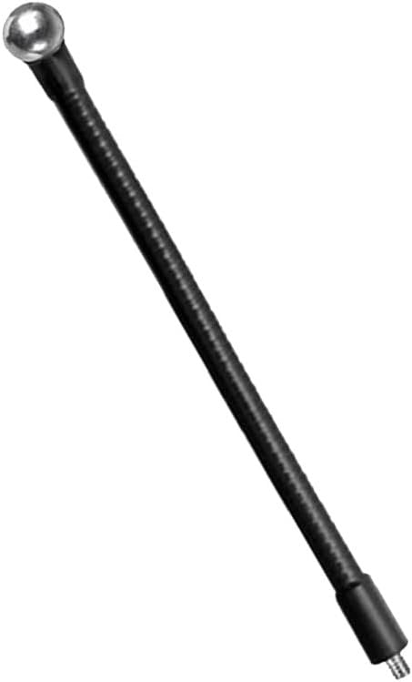 Gooseneck Hose Camera Flexible Arm with 1/4in Thread 17.4mm Head for Video Lighting Mount Easy Positioning
