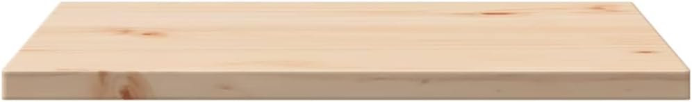 Replacement Dining Table Top, 40x40x1.7 cm, Square Coffee Table, Bar Table for Commercial Use, Solid Pine Wood, Brown, Ristorante & Home Dining Table