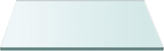 Tempered Glass Tabletop 60 x 60 cm - Elegant Square Table Surface for Dining, Coffee, Gold Home Decor - Durable, Stylish, Easy to Clean, Perfect for Modern Interiors