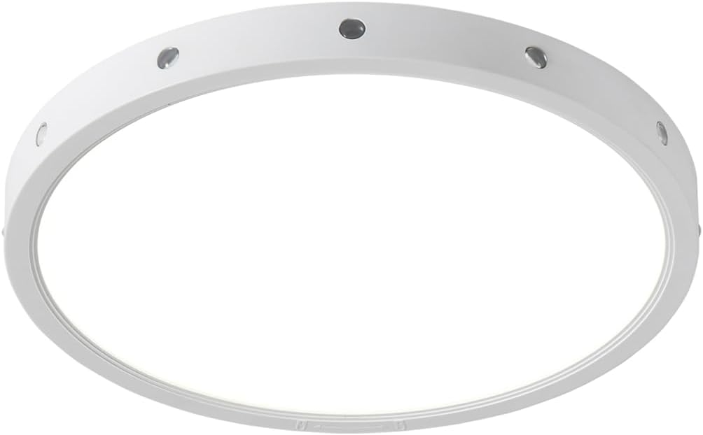 Dabulece 12 Inch 24W Flush Mount led Ceiling Light fixtures,3000K 4500K 6000K Modern Ceiling Lamp for Bedroom Boys Room
