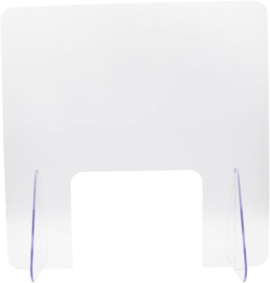 MAGICLULU Sneeze Guard for Desk Office Desk Screen Sneeze Guard Shield Easy Install Clean