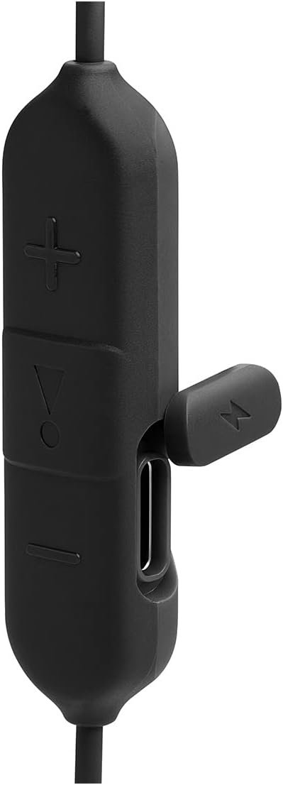 JBL Endurance Run 2 Wired - Waterproof in-Ear Sport Headphones - Black