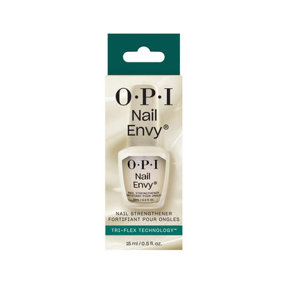 OPI Nail Envy Nail Strengthener | Clear & Opaque Crème Nail Polish Treatment | Strengthen Weak & Thin Nails