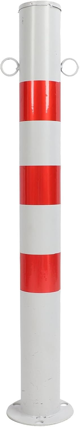 Colori di Avvertimento 75 Cm Barriere Stradale Post con 2 Alette per il Controllo del Traffico, la Lavorazione Sottile, Avvertimento Efficace