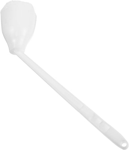 IMIKEYA Toilet Bowl Brush with Long Ergonomic Handle Soft Swab Mop for Easy Cleaning for All Toilet Types