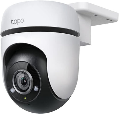 TP-Link Tapo Pan/Tilt Outdoor Home Security WiFi Camera, Wireless, 1080p, 360Â°, IP65, Night Vision, Sound Alarm, Two-Way Audio, Smart Person & Motion Detection, Privacy Mode, SD Card Slot (Tapo C500)