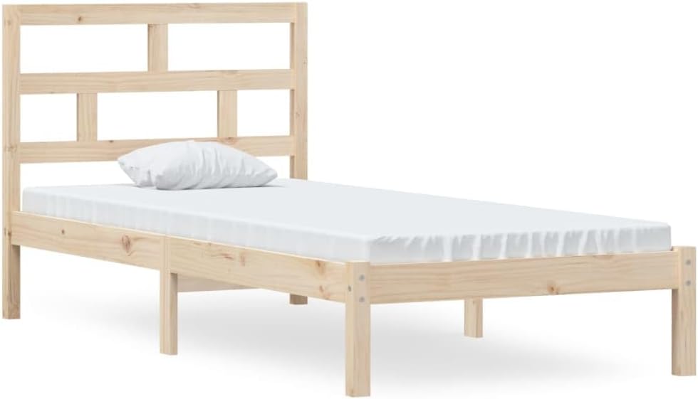 FIRBNUS Solid Pine Wood Bed Frame 90 x 200 cm Single Bed Frame for Bed Frame Single Bed Frame Single Bed Frame Single Bed Frame Single Bed Frame Single Bed Frame