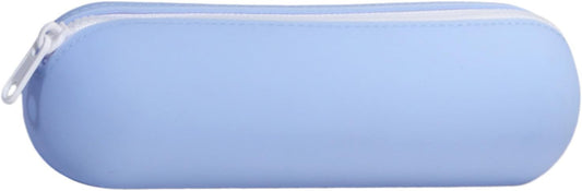 Makeup Brush Silicone, Portable Cosmetic Storage Organizer, Toiletry Travel Bag, 22x6x7cm for Markers Jewelry Makeup Brushes, Lightweight Waterproof Accessory