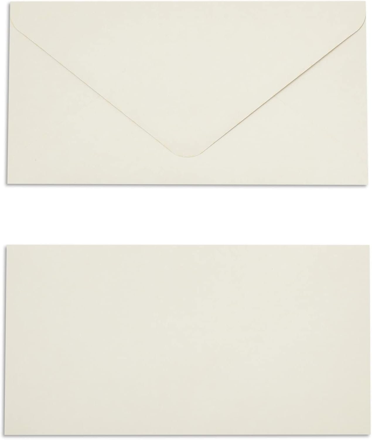 Vintage Style Letter Writing Kit with 60 Sheets of Gold Border Paper and 30 Envelopes for Letters, Valentine's (7.25 x 10 in)
