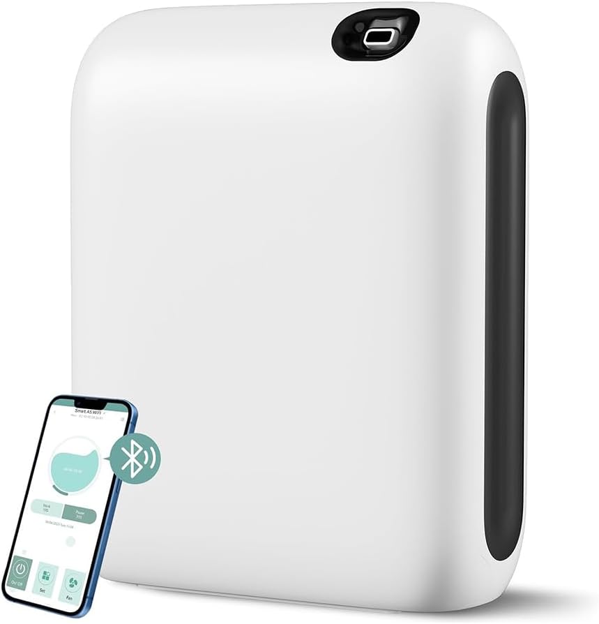 CHAOFLIGHT Smart Scent Air Machine,Air Diffuser with Cold-Air Tech 1500 Sq.Ft Coverage Waterless Essential Oil Diffuser HVAC Diffuser for Essential Oils for Home, Hotel, Office, Spa Room