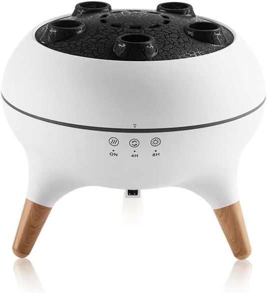 Lhnjimrsy 5- Ports Jellyfish Air Humidifier Desktop Aroma Diffuser Aroma Essential Oil Diffuser US Plug