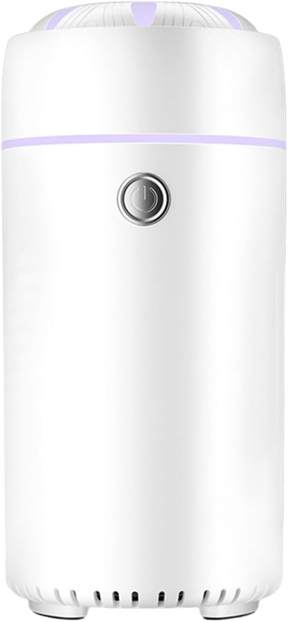 Portable Car Diffuser,Car Scent Aromatherapy Diffuser Humidifier - 7 Lights Air Purifier Adjustable Mist Output Travel Auto Freshener for Home Workplace