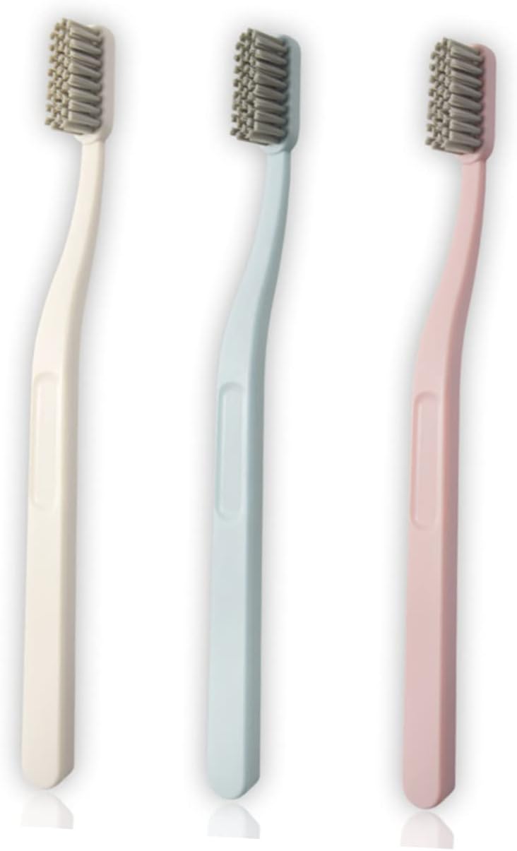 SEWOART Nylon Bristle Toothbrushes (9 Pcs) Hard Hair Adult Oral Care 3 Options