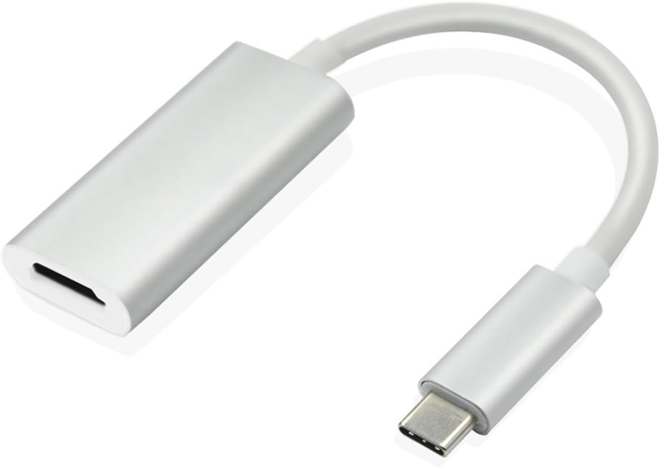 High Resolution USB C to HDTV Adapter for High Clearly Video Streaming 3840x2160@30Hz Resolution Wide Compatibility