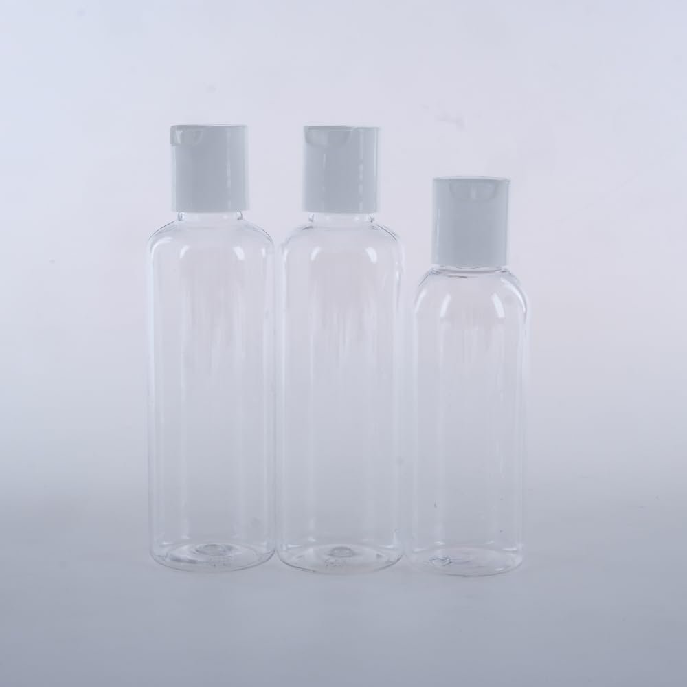1st Care Refillable Toiletry Travel Bottle and Jar (7 Pieces Set)
