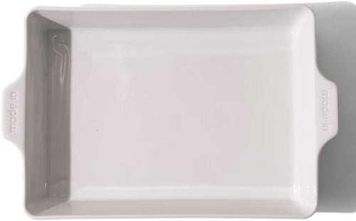 Made In Cookware - Rectangular Baking Dish - White - Hand Crafted Porcelain - Professional Bakeware - Made in France