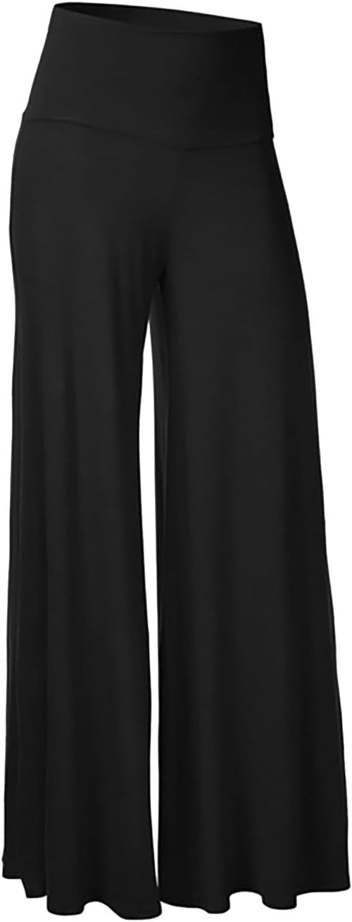 AMDOLE Wide Leg Pants for Women UK Multi Pocket Low Waist Drawstring Pig Nose Buckle Slim Straight Fabric Casual Black Trousers Women