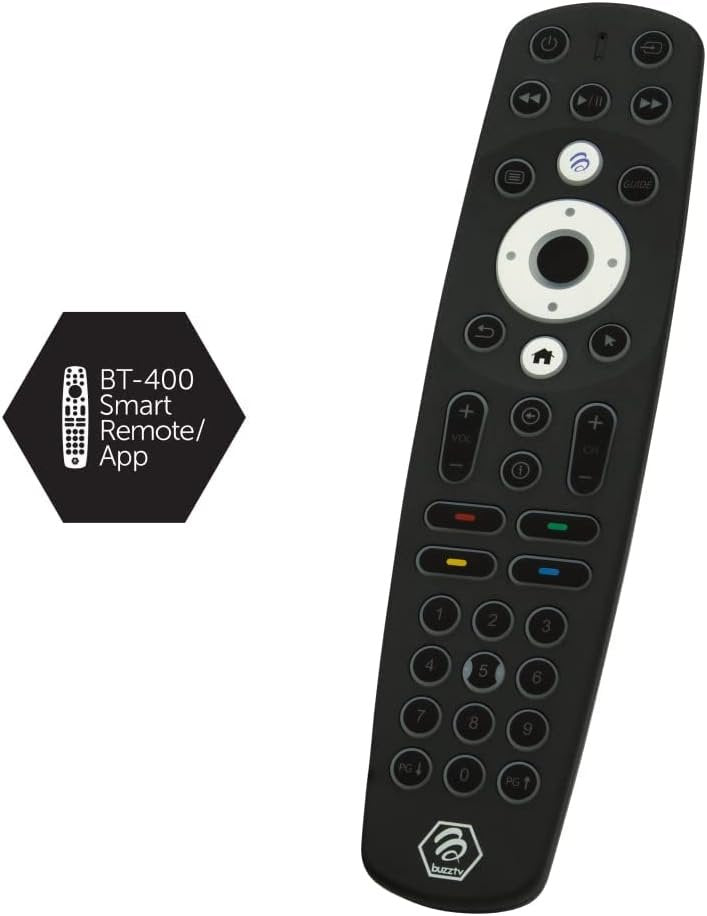 BuzzTV HD5 4GB RAM - 32GB Storage Android 11 TV Box | 4K Streaming Device Quad-Core Processor Dual-Band Wi-Fi Bluetooth 5.0
