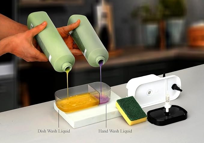 Liquid soap Dispenser 3 in 1