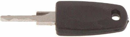 FASTROHY 2Pcs Universal Lock Key Master Keys with 1Pc Key Ring for TSA002 TSA007 Master Key Bag Luggage Suitcase Customs TSA Lock Black