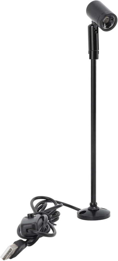 Floor Standing Cabinet Spotlight, Portable and Versatile Mini Spotlight, LED Lamp for Painting (White Light)
