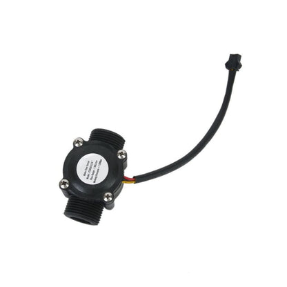FUNOMOCYA 2pcs Stainless Steel 3/4 Thread Water Sensor 1-60 L/min Compatible for Flow Measurement