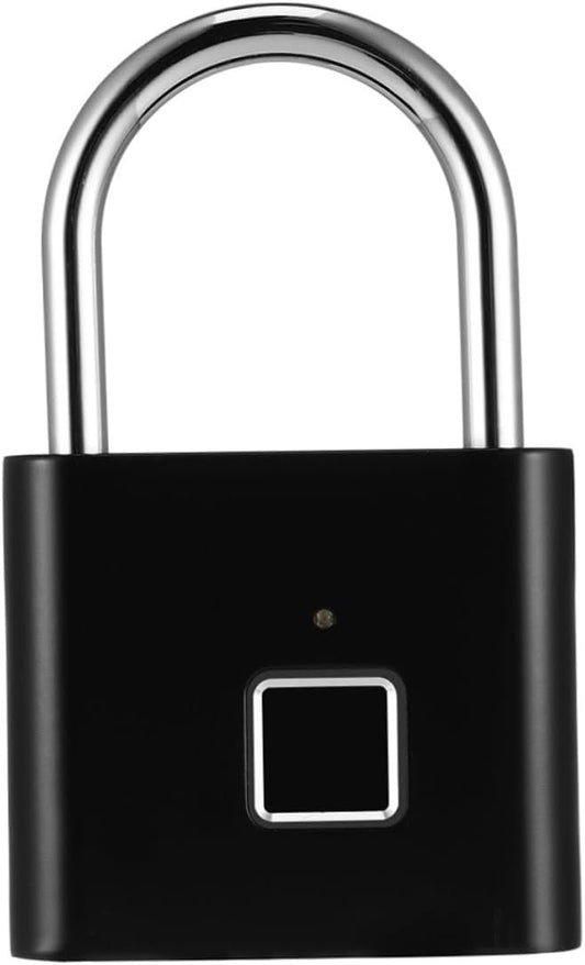 Holibanna Intelligent Fingerprint Password Lock Black Suitcase and Cabinet Lock Durable Luggage Security with Fingerprints Easy Access for Customs Check