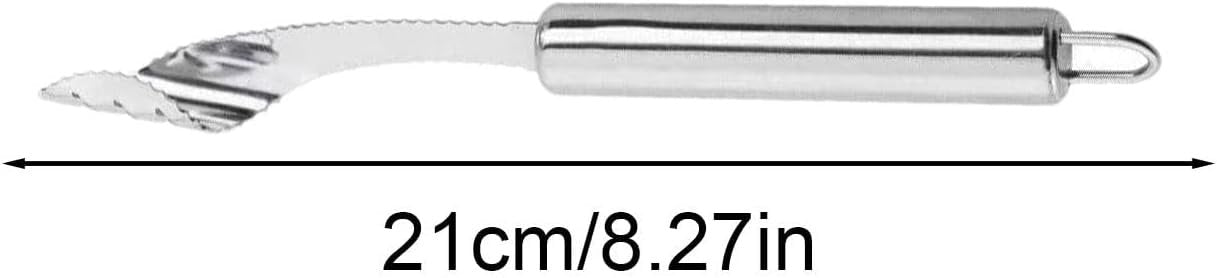 Svuoti-peperoni, Sottopomodori - 2 pezzi Svuota frutta seghettata,Accessori per barbecue da cucina, vuoti portatili utensili gadget da cucina per pomodori, zucchine