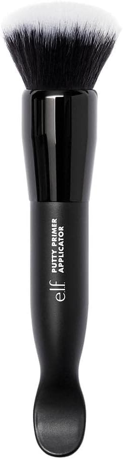 e.l.f. Putty Primer Brush & Applicator - Double Ended e.l.f. Putty Makeup Accessory - Made with Synthetic Bristles, Vegan & Cruelty Free