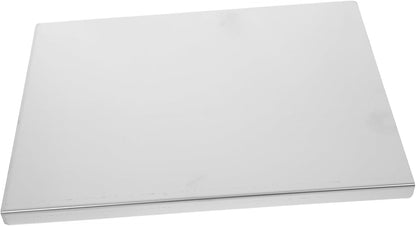 Luxshiny Stainless Steel Cutting Board for Kitchen Thick Dishwasher Safe Chopping Board Versatile Dough Preparation and Food Prep Tool