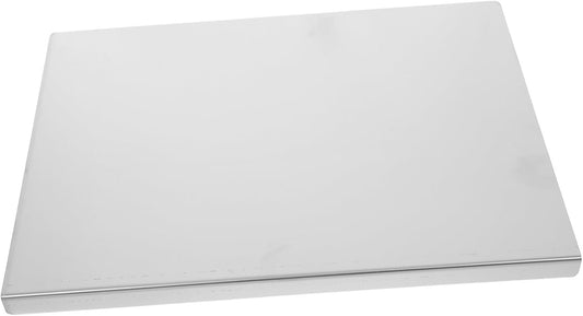 Luxshiny Stainless Steel Cutting Board for Kitchen Thick Dishwasher Safe Chopping Board Versatile Dough Preparation and Food Prep Tool