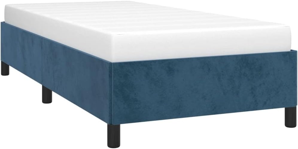 JUNZAI Giroletto Blu Scuro 90x200 cm in Velluto,Mobili,Letti e Accessori,Letti e telai per Letti
