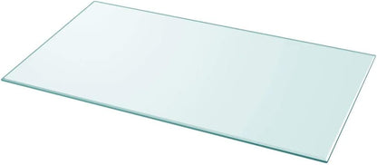 Tempered Glass Square Tabletop 1200 x 650 mm – Perfect for Dining, Coffee and Garden Tables – High Durability, Safe, and Long Lasting Design
