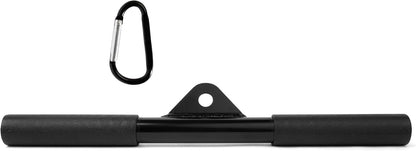 EVMT Ultimate Gym Accessories: 27" Tricep Rope, 40" & 15" Pulldown Bars - Comprehensive Home Gym Equipment Set, Durable Lat Pulldown and Tricep Attachments