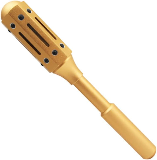 TOBBOMEY 1Pc Aluminum Moxa Stick for Moxibustion Massage Rotating Roller Durable