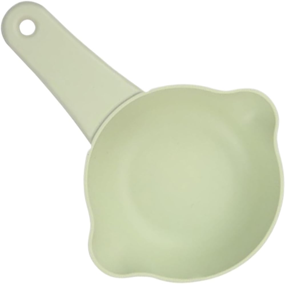 Qkbuza Pet Food Scoop, Adjustable Cute Anti-Spill 1 Cup Scoop, Measuring Cups, Cat Feeding & Watering Supplies For Wet, Grain, Cooking, Kitchen