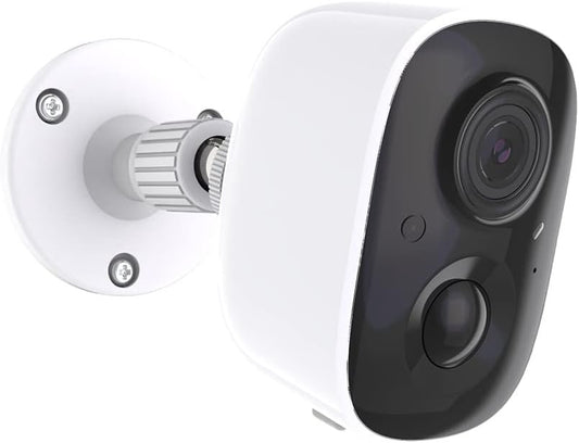 Security Camera Wireless Outdoor, Home Indoor WiFi Camera 1080P Color Night Vision AI Motion Detection 2-Way Talk Battery Powered IP65 Weatherproof Spotlight Siren Alarm Cloud/SD Storage