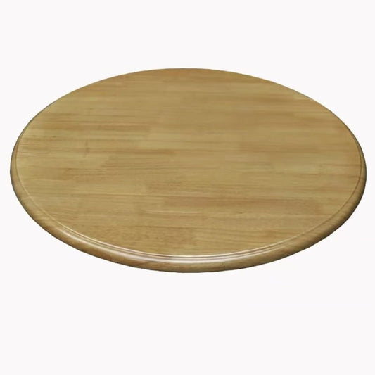 OPOLDBDMAC 30in 40in Lazy Susan Turntable Wood Rotating Dining Table Serving Tray, Oversized Tabletop Swivel Plate for Kitchen Countertop, 360° Rotating Eazy To Share Food(Log,90cm(36in))