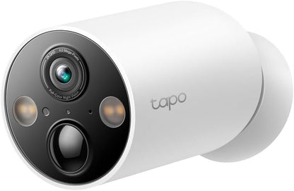 TP-Link Tapo Smart Home Battery-Powered Security Camera, Wireless, 2K QHD, IP66, 10000mAh Battery, 150Â° Super-Wide FOV, Colour Night Vision, AI Detection, microSD Card Slot, App Remote Control (TC85)