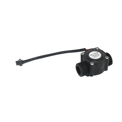 FUNOMOCYA 2pcs Stainless Steel 3/4 Thread Water Sensor 1-60 L/min Compatible for Flow Measurement