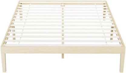 Artiss 2-in-1 2X Single Bed Frame Trundle Platform Wooden Timber Frames Beds Base Bedroom Room Decor Home Furniture for Kids, Toddler and Adult, Modern Design Fits with Standard Mattress White