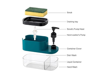 Liquid soap Dispenser 3 in 1