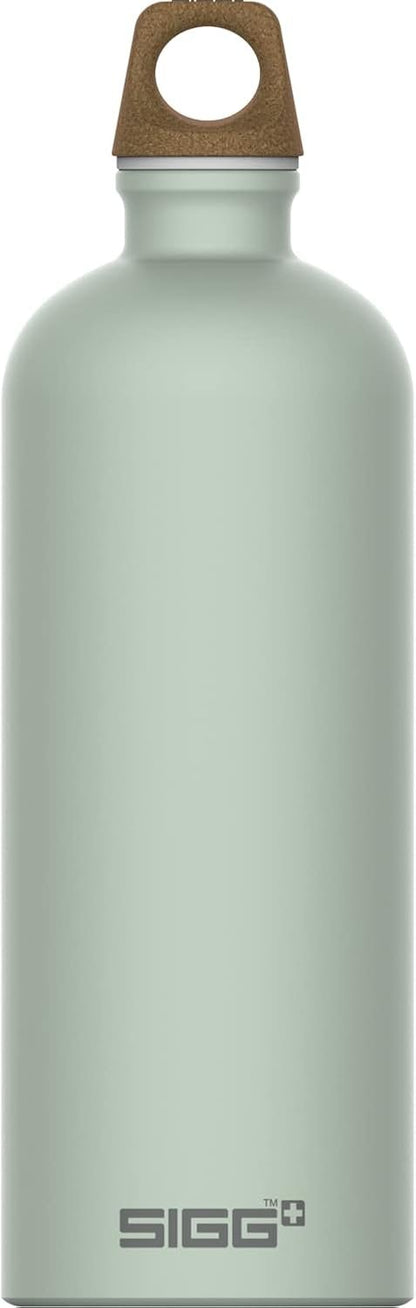 SIGG - Aluminum Water Bottle - Traveller MyPlanet Repeat Plain - Climate Neutral Certified - Suitable For Carbonated Beverages - Leakproof & Lightweight - BPA Free - 34oz